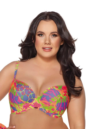 Fluo SK-188 Ava soft swim bra, multicolored