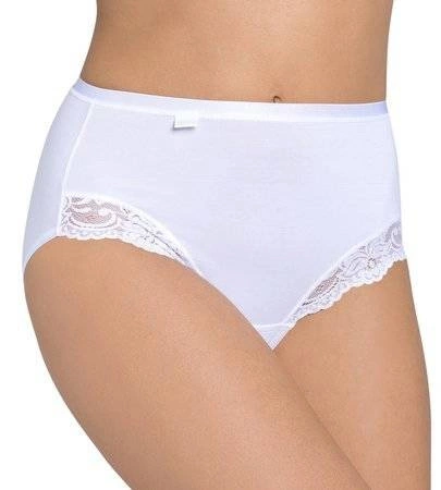 Women's high panties Sloggi romance maxi white
