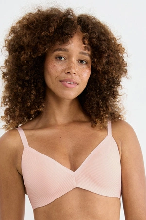 Sloggi Zero Feel Air Push Up Bra Without Wires Pink