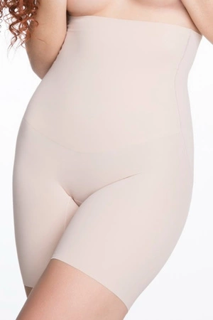 Julimex Damen High Slimming Bermuda Shorts Beige 269