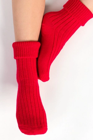 Steven Women's Wool Sleeping Socks Rose 067