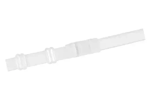 Julimex single-row clasp lowering strap, white
