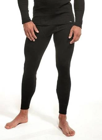 Authentische 049 Thermo schwarze lange Unterhose für Herren