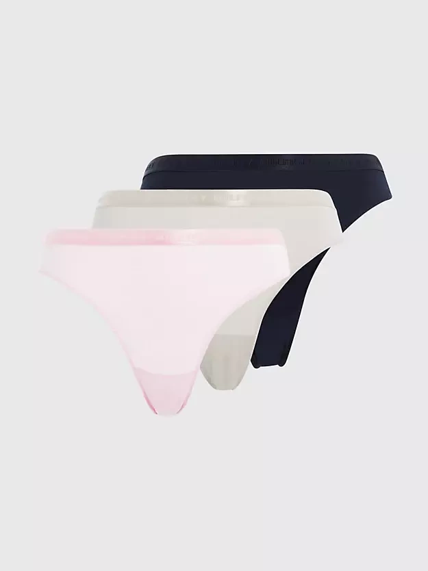 Tommy Hilfiger Womens Underwear Classic Cotton Thong Panties, 6 Pack :  : Clothing, Shoes & Accessories