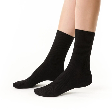 Steven women's pressure-free socks black 062