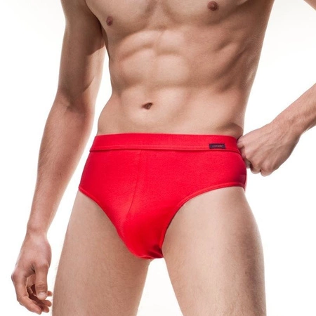 Authentic Cornette men's briefs red