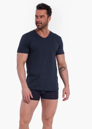 Cornette Authentic 201 short sleeve t-shirt graphite