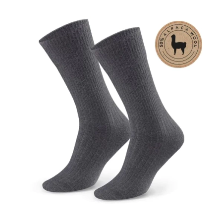 Women's socks 50% alpaca wool Steven honey 044
