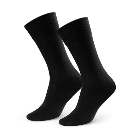 Steven men's thin cotton socks black 056