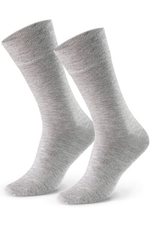 Steven men's cashmere socks gray 083