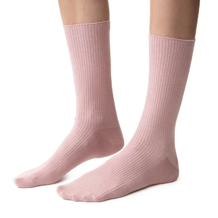 Steven women&#39;s pressure-free socks powder pink 062