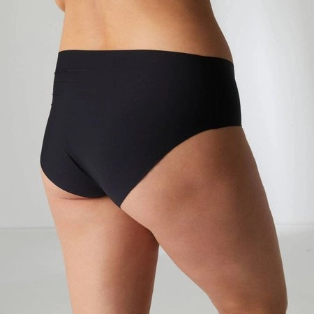 Seamless maxi panties Uniq Simone Perele 10V770 black