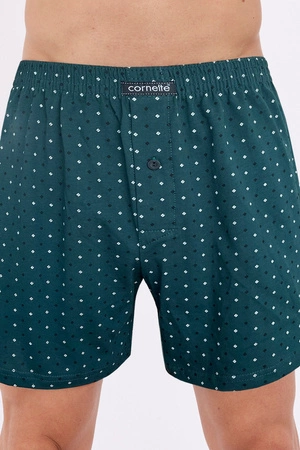 Men&#39;s loose cotton Comfort Cornette boxer shorts green 002/333