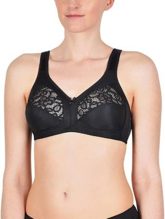Naturana Non-wired Bra Black 5046