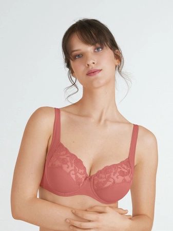 Soft underwired bra Moments coral Felina 519