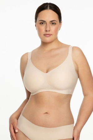 Julimex Jelly Comfort Bra without underwire, beige