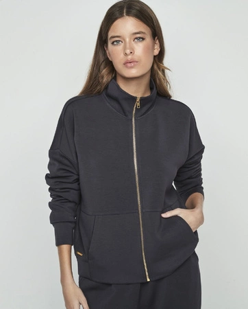 Dres damski homewear Selmark ciemny granat P10452