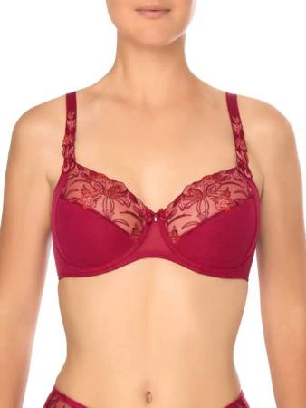 Biustonosz miękki Belle Jolie Felina bordowy 205287