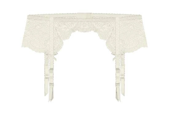 Garter belt Freesia Julimex ecru