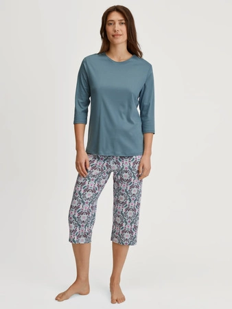 Calida Autumn Dreams Damen Pyjama Steel Blue 42155