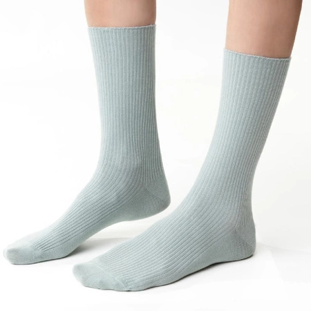 Steven Damen druckfreie Socken Salbei 062