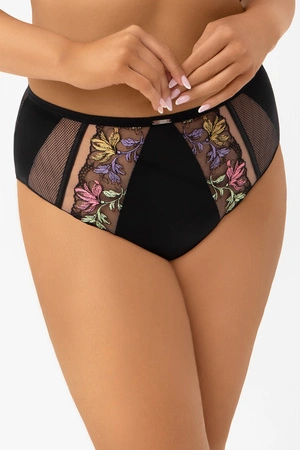 Gorsenia Lilu women's full panties black F002