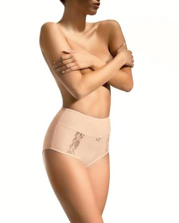Midi-Slip für Damen Babell beige BBL005