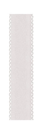 Straps metal tape 18mm Julimex RB-406 white