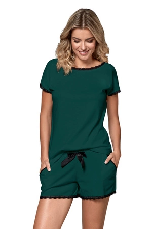 Bluzka do spania z wiskozy Mefemi Margot zielona 71