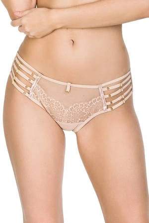 Majtki damskie brazyliany Deziro Mediolano beżowe 19025