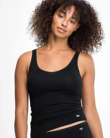Speidel Softfeeling Damen Baumwoll T-Shirt Schwarz 9606