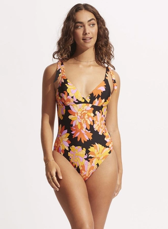 Kostium kąpielowy jednoczęściowy Seafolly czarny 11092