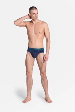 Henderson men's briefs 2 pairs Land 39019 navy blue-green