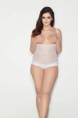 Body wyszczuplające Glam Mitex białe