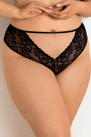 Majtki damskie brazyliany Magic Mediolano czarne 19235