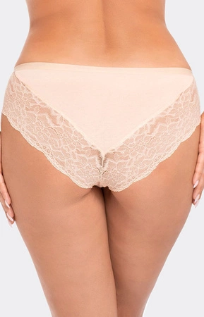 Damenslip mit Spitze Babel beige BBL087