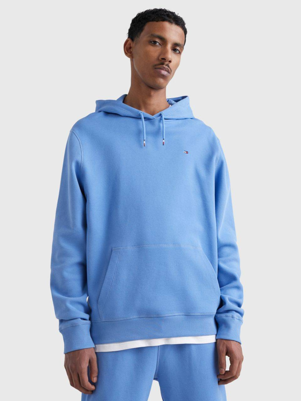 Bluza męska Tommy Hilfiger błękitna UM0UM02873