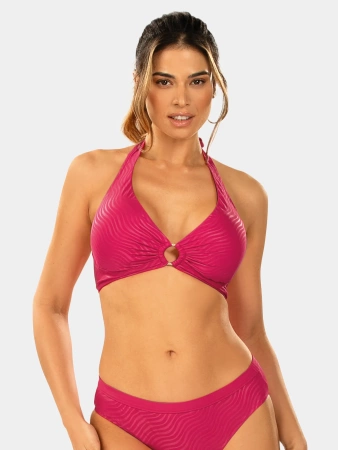 Feba halter neck swim bra pink FG239/650s