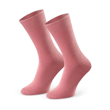 Steven men's thin cotton socks, dirty pink 056