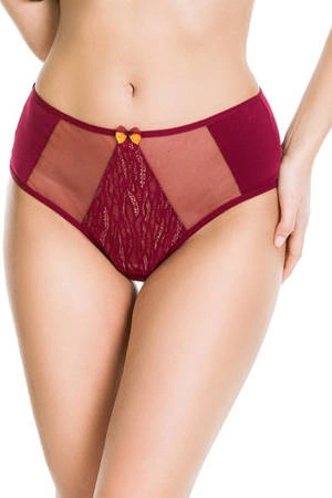 Burgundy Mediolano burgundy 19122 women's shorts