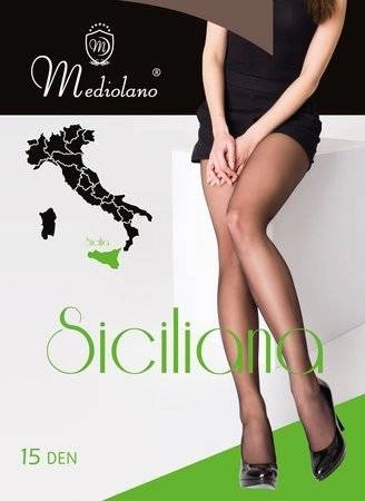 Mediolano Siciliana halbmatte Strumpfhose 15 den beige