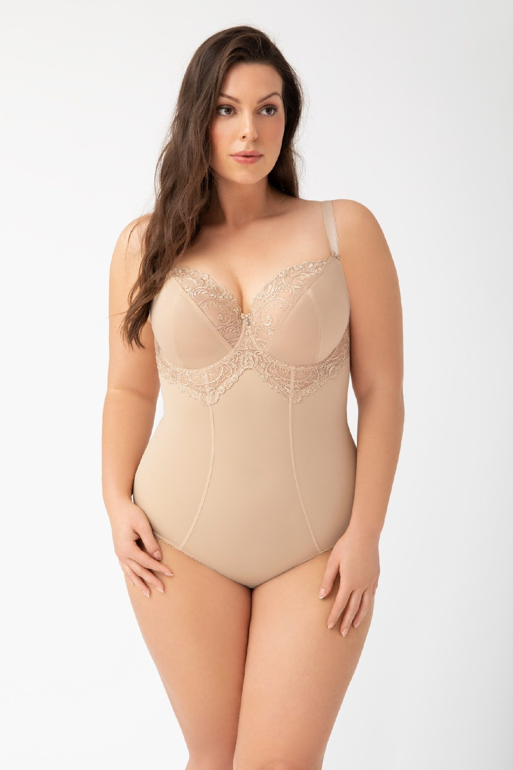 Body modelujące Gala Gorsenia beżowe K356