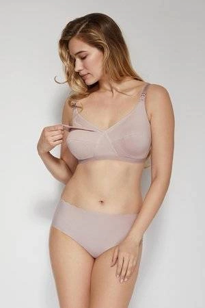 Nursing bra Mitex mama basic milky pink