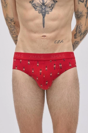 Ysabel Mora 20432 Herren-Weihnachts-Slips und Socken-Set