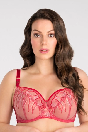 Crazy Heart Soft-BH Gorsenia rot K828
