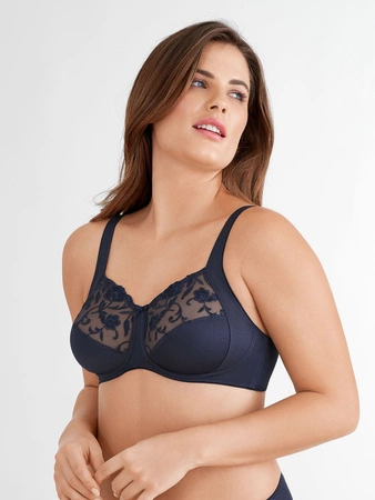 Bra moments without underwires Felina navy blue 319