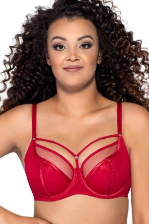 Ava red AV 1923 soft underwire bra