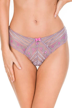 Damen-Spitzenshorts Mediolano Lili 01100 Stahl