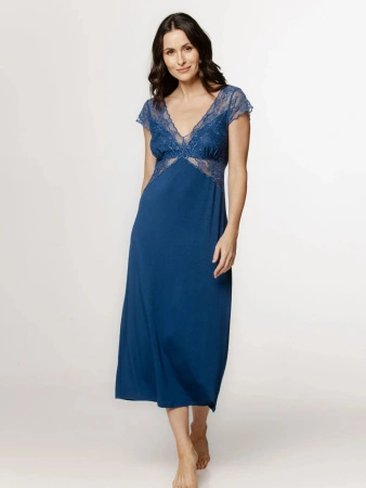 Women's nightdress with lace Coemi jeans 261C402