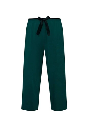 Mefemi Margot 3/4 green viscose sleep pants